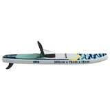 SUP Board con Seggiolino 2-in-1 APEX 305 x 76 x 15 cm Blu per
