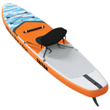 SUP Board con Seggiolino 2-in-1 TRITON 335 x 76 x 15 cm Blu per