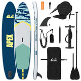 SUP Board con Seggiolino 2-in-1 APEX 335 x 76 x 15 cm Blu per