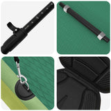 SUP Board con Seggiolino 2-in-1 POSEIDON 366 x 81 x 15 cm Verde