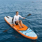 SUP Board con Seggiolino 2-in-1 TRITON 366 x 81 x 15 cm Blu per