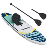 SUP Board con Seggiolino 2-in-1 APEX 366 x 81 x 15 cm Blu per