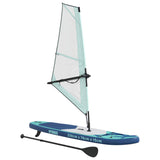 SUP gonfiabile con vela HYDROS 330 x 76 x 15 cm Turchese per