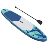 SUP gonfiabile con vela HYDROS 330 x 76 x 15 cm Turchese per