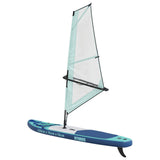 SUP gonfiabile con vela HYDROS 330 x 76 x 15 cm Turchese per