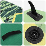 SUP gonfiabile con vela POSEIDON 330 x 76 x 15 cm Verde per