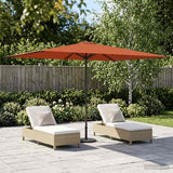 Parasole da Giardino con Base 200 x 300 cm Poliestere
