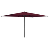 Parasole da Giardino con Base 200 x 300 cm Poliestere