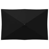 Parasole da Giardino con Base 200 x 300 cm Poliestere