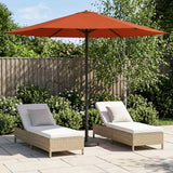 Parasole da Giardino con Base 230 x 230 cm Poliestere
