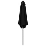 Parasole da Giardino con Base 230 x 230 cm Poliestere
