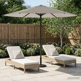 Ombrello da giardino 230 x 230 cm Poliestere Rettangolare