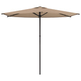 Parasole da Giardino con Base 270 x 270 cm Poliestere