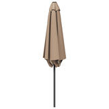 Ombrello da giardino 270 x 270 cm Poliestere Rettangolare