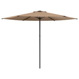 Parasole da Giardino con Base 300 x 300 cm Poliestere