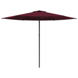 Ombrello da giardino 300 x 300 cm Poliestere Rettangolare