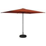 Parasole da Giardino con Base 200 x 300 cm Poliestere