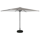 Parasole da Giardino con Base 200 x 300 cm Poliestere