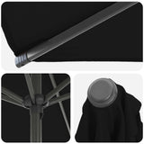 Parasole da Giardino con Base 230 x 230 cm Poliestere