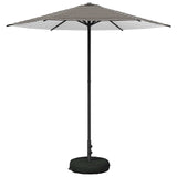 Parasole da Giardino con Base 230 x 230 cm Poliestere