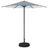 Parasole da Giardino con Base 230 x 230 cm Poliestere