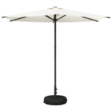 Parasole da Giardino con Base 270 x 270 cm Poliestere
