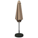 Parasole da Giardino con Base 270 x 270 cm Poliestere