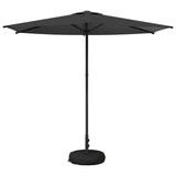 Parasole da Giardino con Base 270 x 270 cm Poliestere