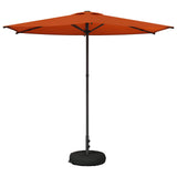 Parasole da Giardino con Base 270 x 270 cm Poliestere