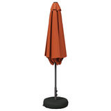 Parasole da Giardino con Base 270 x 270 cm Poliestere