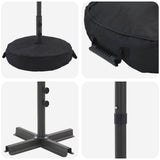 Parasole da Giardino con Base 270 x 270 cm Poliestere