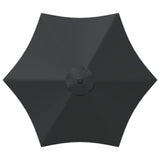 Parasole da Giardino con Base 300 x 300 cm Poliestere