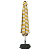 Parasol da giardino con luci LED e base 200 x 300 cm Poliestere