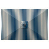 Parasol da giardino con luci LED e base 200 x 300 cm Poliestere