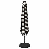 Parasol da giardino con luci LED e base 230 x 230 cm Poliestere