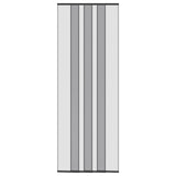 Zanzariera per porta con tenda in rete Nero 80 x 220 cm