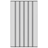 Zanzariera per porta con tenda in rete Nero 130 x 240 cm