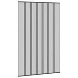 Zanzariera per porta con tenda in rete Nero 160 x 240 cm