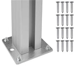 Recinzione Contenitore per Rifiuti Marrone 161 x 85 x 115 cm