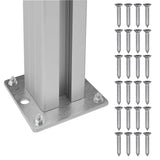 Recinzione Contenitore per Rifiuti Marrone 315 x 85 x 115 cm