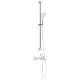 Supporto per Testa di Doccia Cromato 101 cm Acciaio Inox