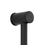 Supporto per Testa di Doccia Nero 101 cm Acciaio Inox