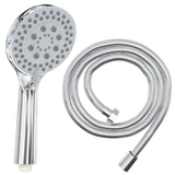 Set di doccia con soffione Cromato 150 cm Acciaio Inox