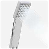 Set di doccia con soffione Cromato 150 cm Acciaio Inox