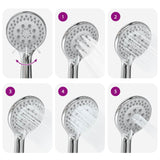 Set di Sistema Doccia Cromato 70 cm Acciaio Inox