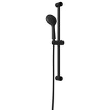 Set di Sistema Doccia Nero 71 cm Acciaio Inox