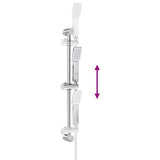 Set di Sistema Doccia Cromato 70 cm Acciaio Inox