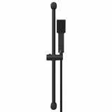 Set di Sistema Doccia Nero 70 cm Acciaio Inox