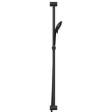 Set di Sistema Doccia Nero 100 cm Acciaio Inox