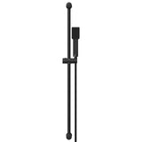 Set di Sistema Doccia Nero 100 cm Acciaio Inox